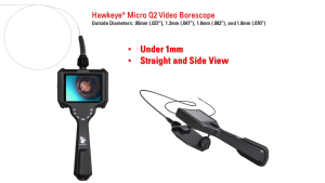 Hawkeye Micro Q2 Video Borescope